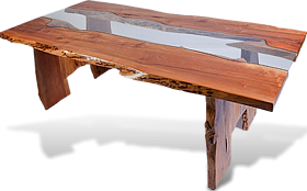 Table made by Timber Village